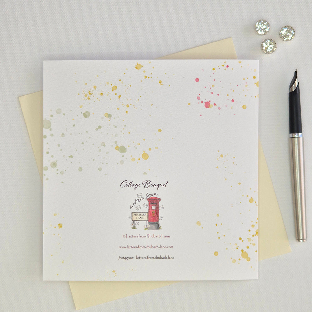 The Cottage Bouquet – Greeting Card