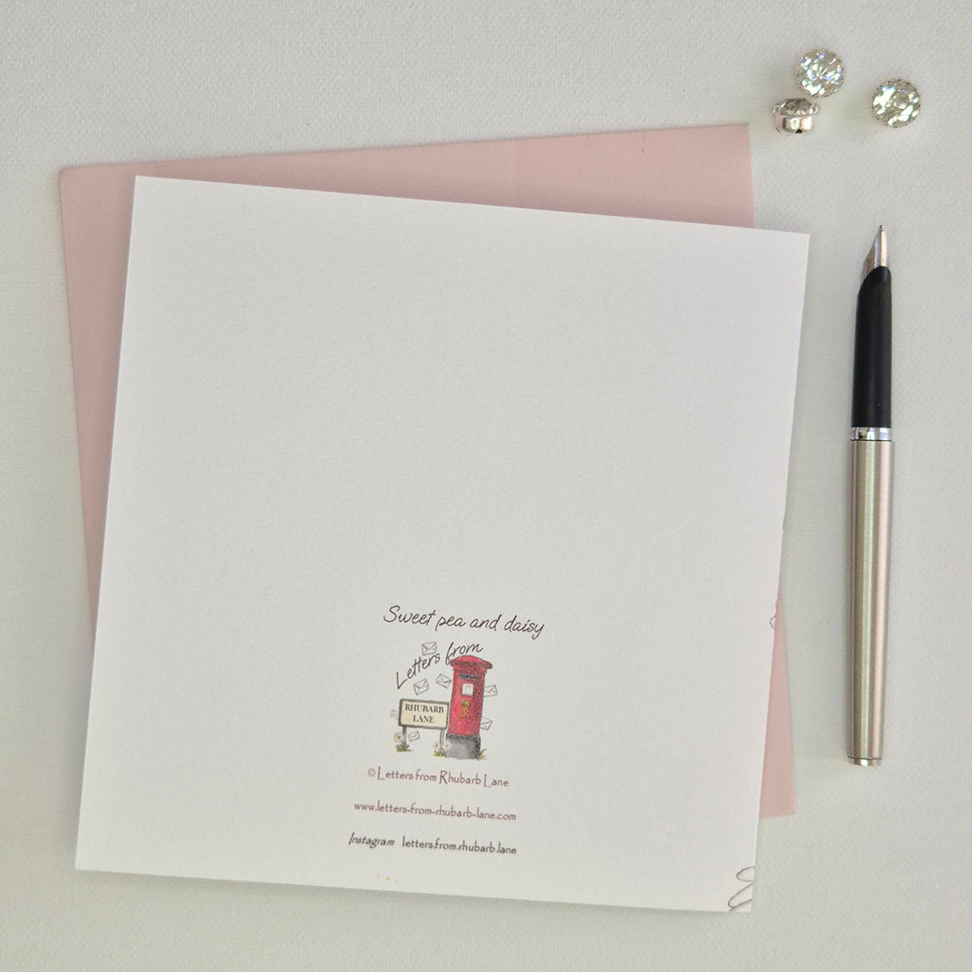 Sweet Pea Trail – Greeting Card