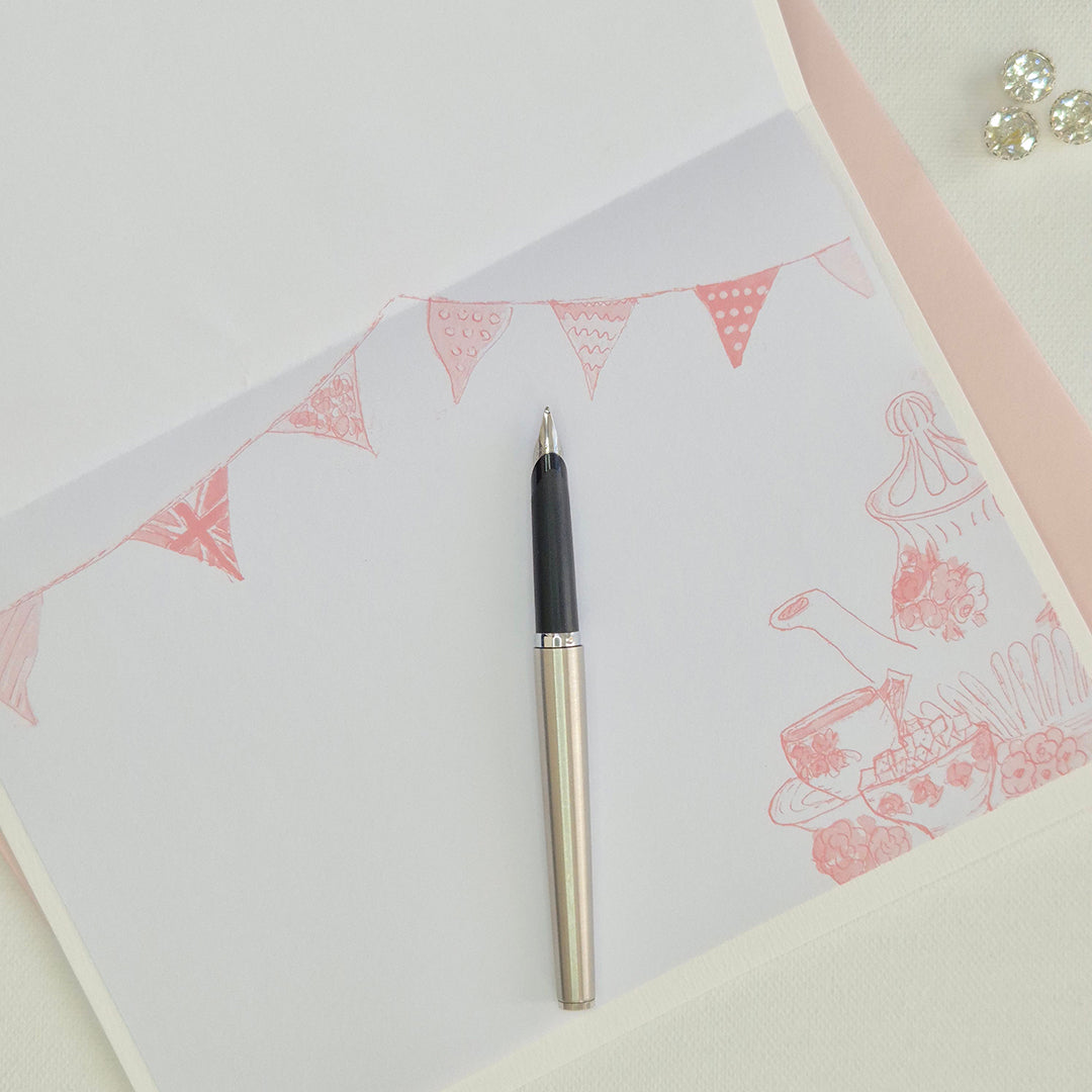 Afternoon Tea – A5 Greeting Card