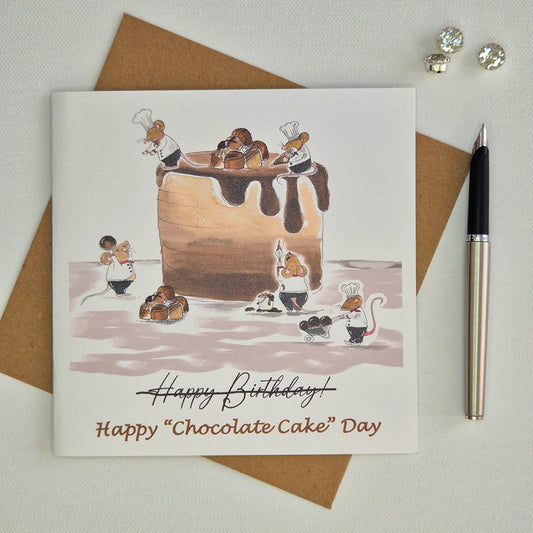 The Little Chocolatiers – Greeting Card