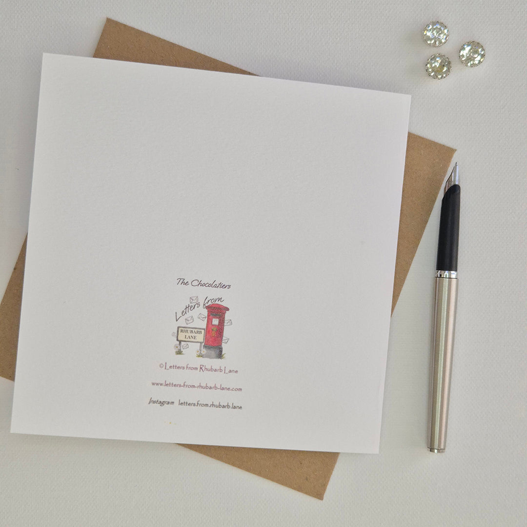 The Little Chocolatiers – Greeting Card