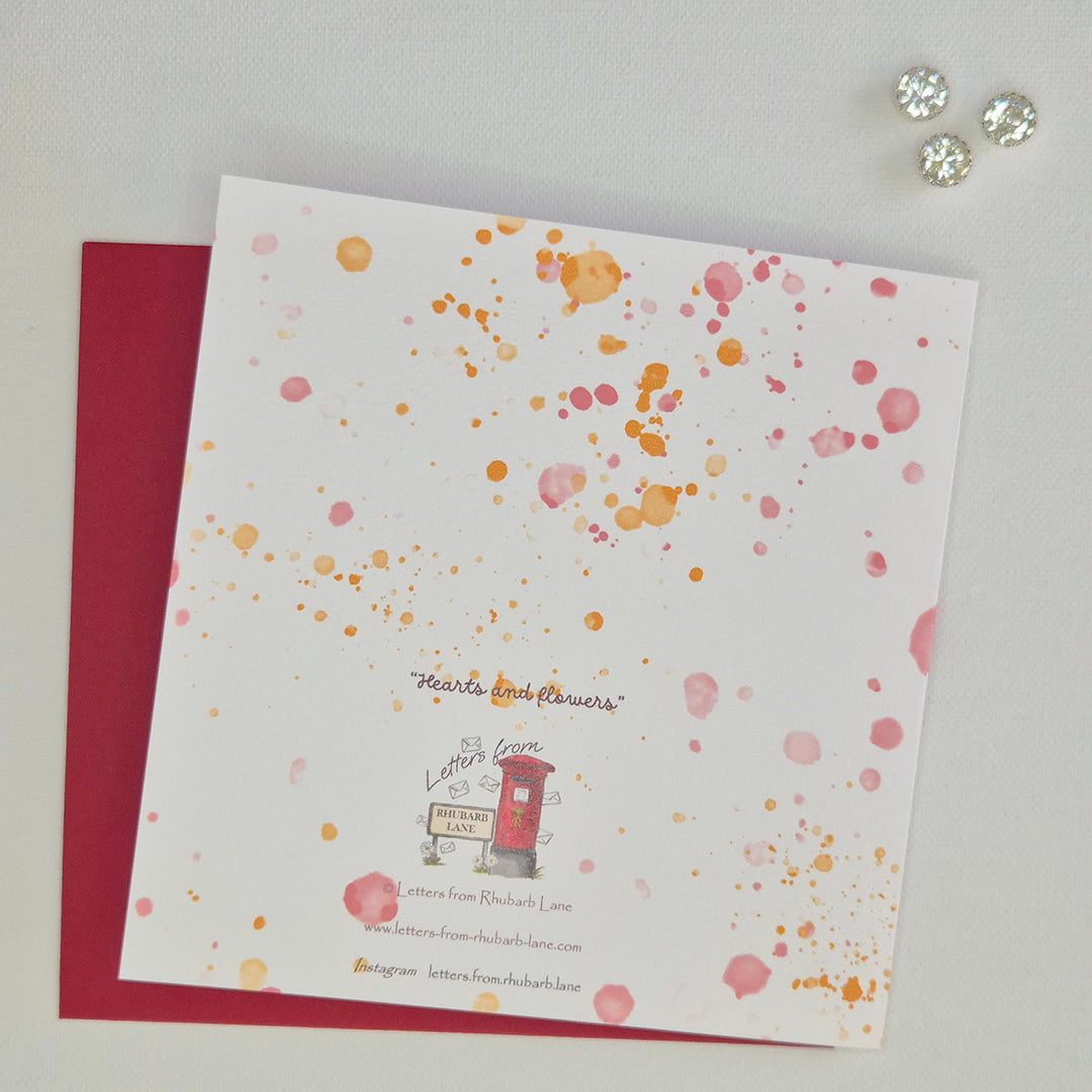 Hearts in Bloom – Greeting Card